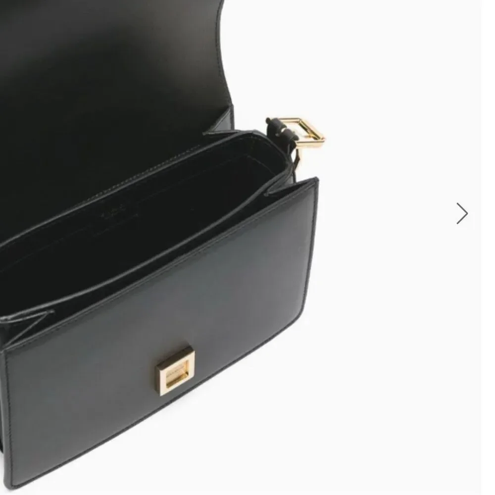 Givenchy 4G Medium Black Leather Crossbody Bag Women's Luxury - Picture 6 of 8